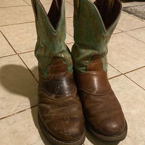 Justin men’s round toe boots